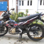 Jual Suzuki Satria fu 2011 abu-abu hitam