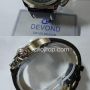 DEVOND G7134 Leather Strap (BW)