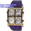 Alexandre Christie 2409LHGL Purple For Ladies