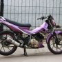 Jual Satria FU 150 Thn 2007 MULUS, BONUS Body, Stang & Cowling Raider