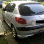 Jual Peugeot 206 Silver A/T 2003 mulus terawat