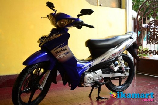 Jual Jupiter Z tahun 2007 Biru Silver - Motor