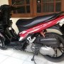 Jual Suzuki Skywave CW 125 2011 Merah Metalik Full Original 