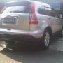 Jual honda CRV 2.4 matic Silver Albatros 2009