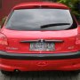 Jual PEUGEOT 206 2002 Manual Merah