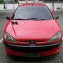 Jual PEUGEOT 206 2002 Manual Merah