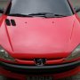 Jual PEUGEOT 206 2002 Manual Merah