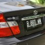 Jual Toyota Camry 2004 3.0 V Matic Warna Hitam BU