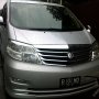 Jual Toyota Alphard AT AXL tipe G tahun 2007 Silver Mulus Bandung