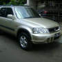 Jual Honda CRV th 2001 Automatic coklat muda metalik