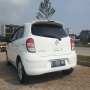 Jual Nissan March manual putih th.2012 mulus terawat