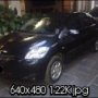 Jual Toyota VIOS 2009 M/T Black kondisi Prima Ex Wanita