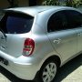 Jual Nissan March Silver 2011 manual foglamp