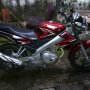 JUAL YAMAHA VIXION MERAH 2008 PLAT B