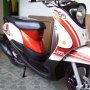 Jual yamaha fino 2012 merah wow gitu