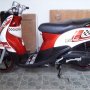 Jual yamaha fino 2012 merah wow gitu