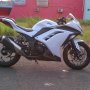 Jual Kawasaki Ninja 250Fi 2012 White Good Condition