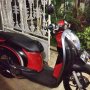 Jual honda scoopy 2012 Merah hitam