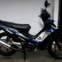 HONDA SUPRA X 125CW DD 2013 Biru Hitam