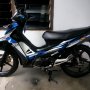 HONDA SUPRA X 125CW DD 2013 Biru Hitam