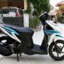 JUAL HONDA VARIO TECHNO 125CW PGM FI 2013 PUTIH BIRU