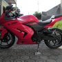 Kawasaki Ninja 250 R Merah 2012 KM 5 Rb Kodya Bandung