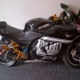 JUAL KAWASAKI NINJA 250R 2010 AKHIR BLACK MODIF GANTENG