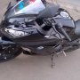 KAWASAKI NINJA 250 FI 2012 AKHIR BLACK STANDAR MULUS