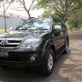 Jual Toyota Fortuner 2.7 GLUX A/T 2008 HITAM METALIK