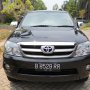 Jual Toyota Fortuner 2.7 GLUX A/T 2008 HITAM METALIK