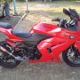 Jual Santai Ninja 250 2011 Merah Modif Ringan