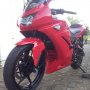 Jual Santai Ninja 250 2011 Merah Modif Ringan