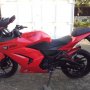 Jual Santai Ninja 250 2011 Merah Modif Ringan