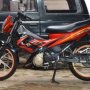 Jual suzuki satria fu tahun 2008 warna oranye hitam bandung