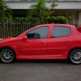 Jual Peugeot 206 th.2002 Istimewa Full Modiff garang Limited Edition Very Niceee