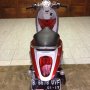 Jual Honda Scoopy CW 2012 Merah Pajak Panjang (B DKI)